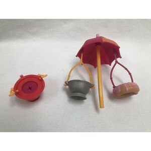 Lalaloopsy‎ Minis Snack Shack Play Set Replacement Basket & Carousel